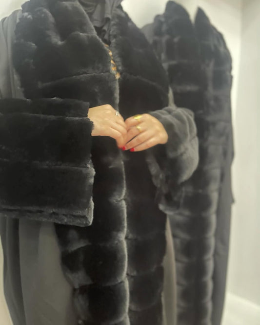 Abaya avec Fourrure